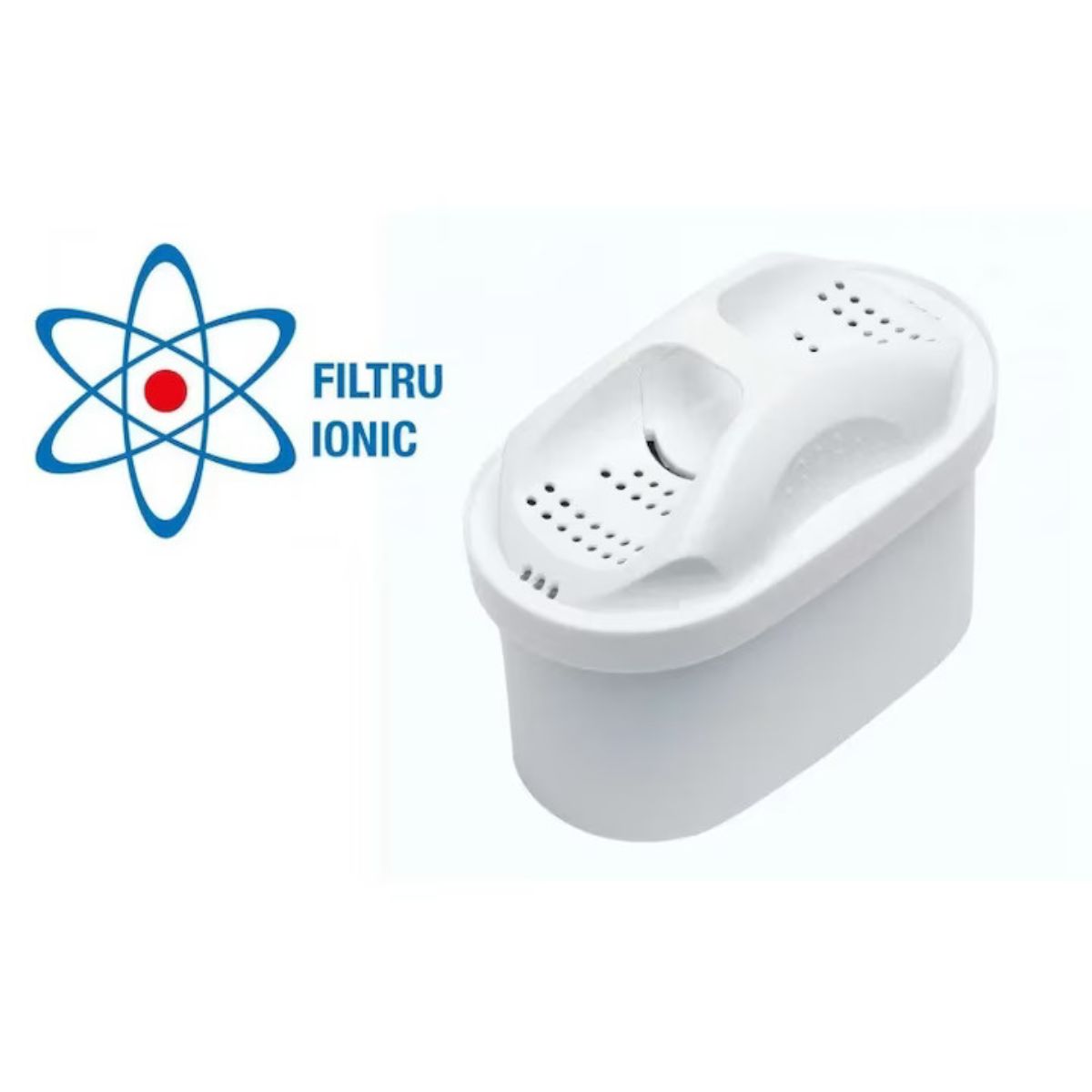 Cana Filtrantă pentru Apă Casena – Capacitate 2.5L, Cartuș Inclus, Filtrare Calcar și Clor, Albastru