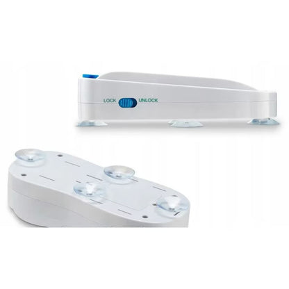 Dispozitiv Electric de Pedichiură Extramedicus – Îndepărtare Piele Îngroșată și Călcâie, Cap Abraziv Lavabil, Alb