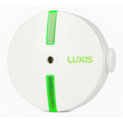 Purificator de Aer Ionic Portabil Luxis ATC-AP01 – Ionizator de Priză, Silențios 26.3 dB, Fără Filtre, 20 m², Alb/Verde