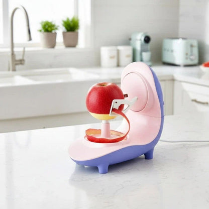 Aparat Electric de Curățat Fructe și Legume Casena Skin Snap – Curățare Automată, Alb/Negru